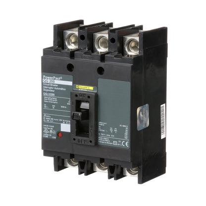 Square D QGL32200 Circuit Breaker | 240V 200A 3P 65kA@240V Feed-Thru QGL Powerpact