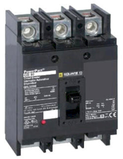 QGL32250 - Square D/ Schneider Electric Feed-Thru 250 Amp 3 Pole Circuit Breaker - Essential Electric Supply