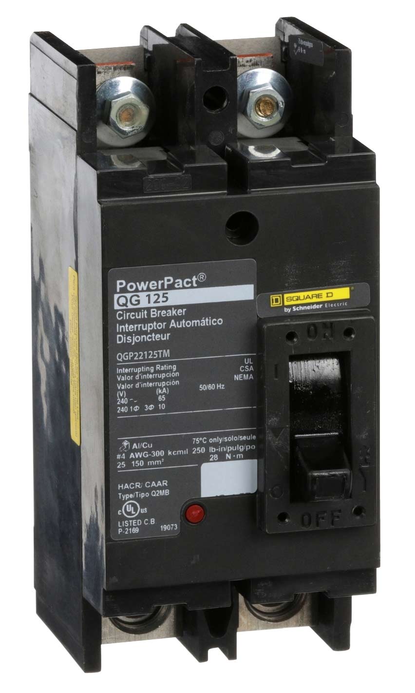 Square D QGP22125TM Circuit Breaker | Meter-Pak QGP 240V 125A