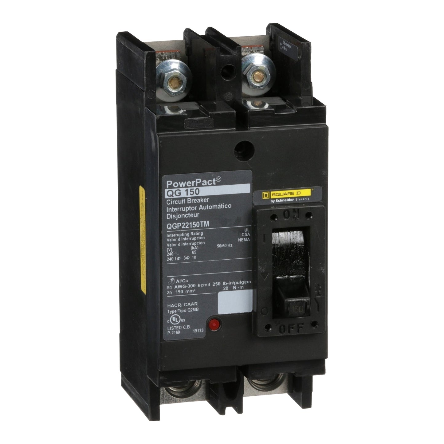 Square D QGP22150TM Circuit Breaker | Powerpact QGP 240V 150A