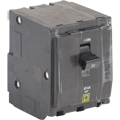 Square D QH330 Circuit Breaker | 240V 30A 3P 65kA@240V Plug-In QO Series