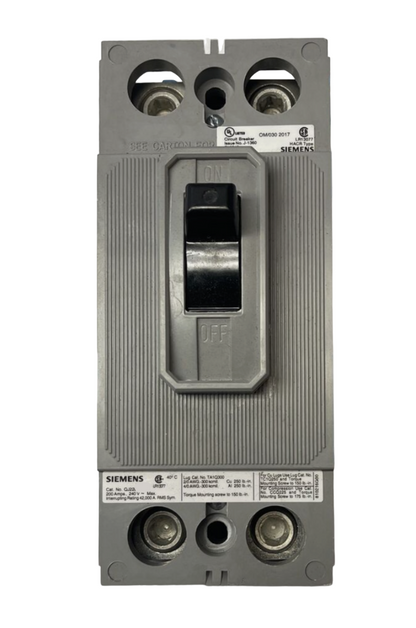 QJ22B110H - Siemens Bolt-On 240V 110A 2 pole circuit breaker 42kA@240V - Essential Electric Supply