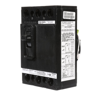 Siemens QJ23B22500S01 Circuit Breaker | 240V 225A 3P 10kA@240V Bolt-On QJ Frame