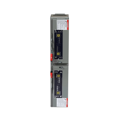 Square D QMB322TW Panel Mount Switch 240 ACV 60A Fusible QMB Series E1-E2