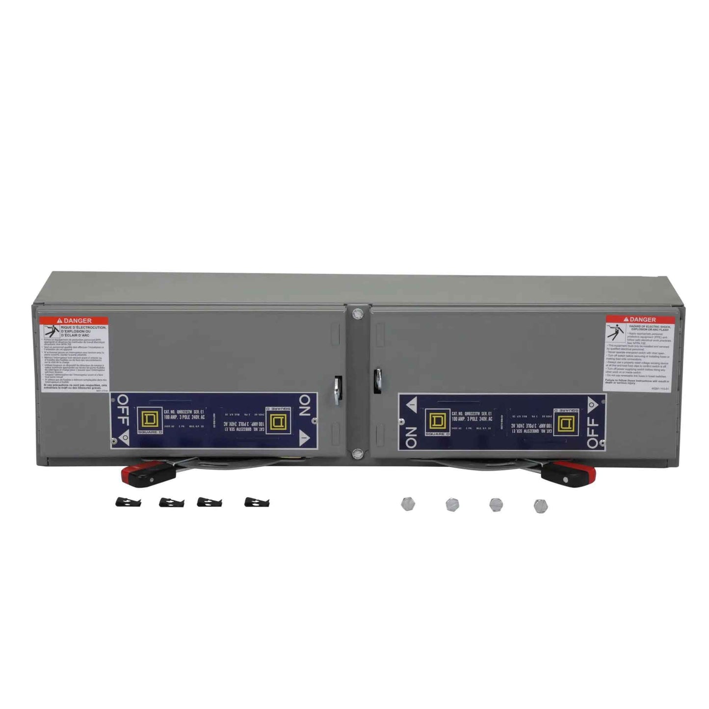 Square D QMB323TW Panel Mount Switch | 240V 100A 3P Fusible QMB Series E1-E2