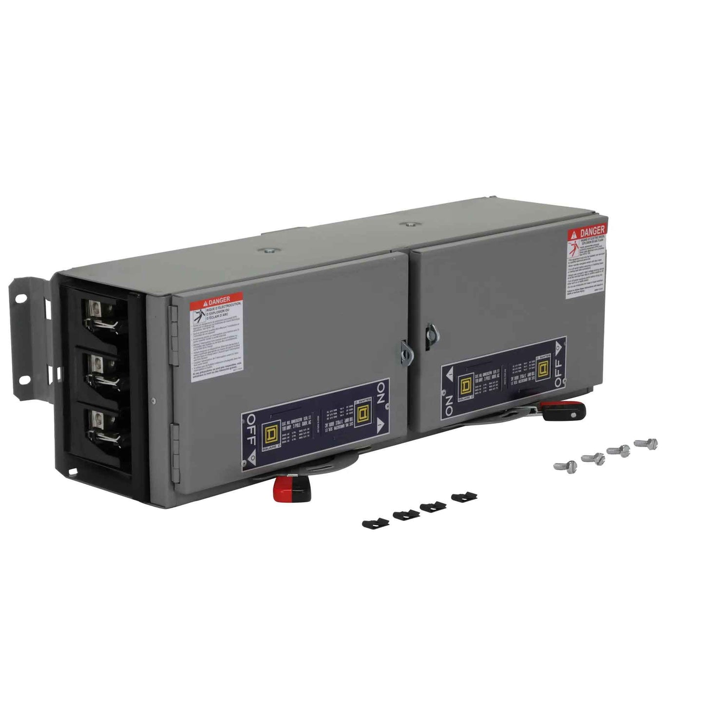 Square D QMB363TW Panel Mount Switch | 600VAC 100A 3P Fusible QMB Series E1-E2