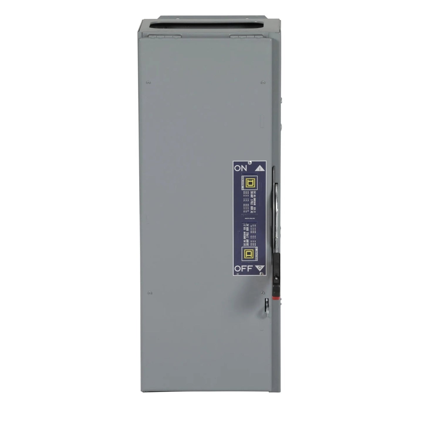 Square D QMB364W Switch | 600V 200A 3P Fusible Panel Mount QMB Series E1-E2
