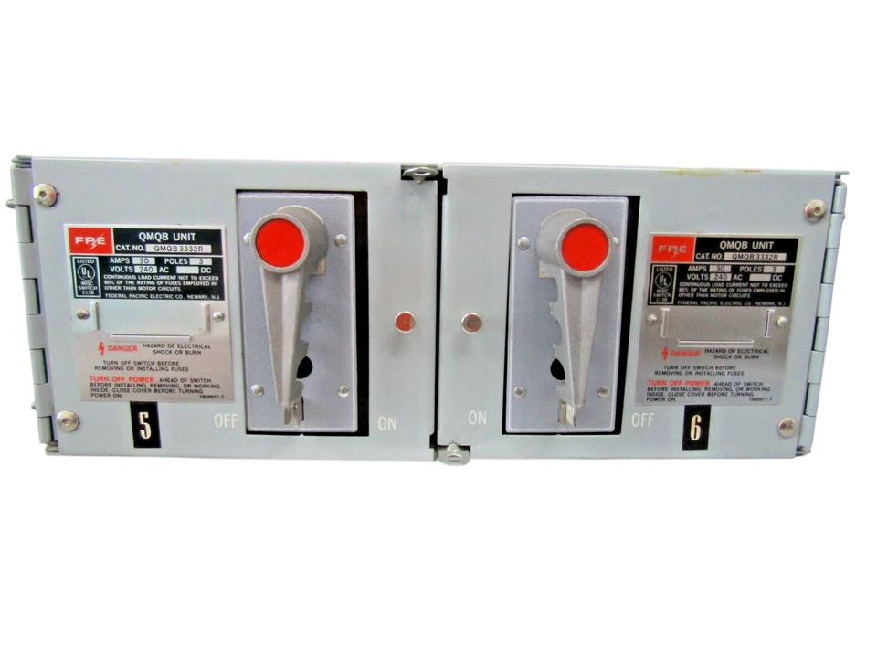 American, Federal Pacific QMQB3332R Switch | QMQB Series QMQB 240V 30A