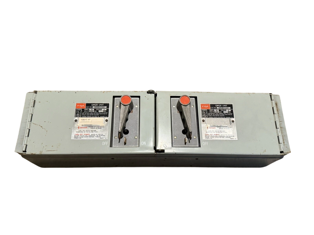 American, Federal Pacific QMQB3336R Switch | QMQB Series QMQB 600V 30A