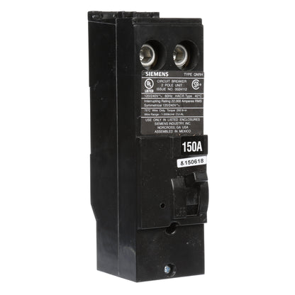 Siemens QN2150RH Circuit Breaker | 240V 150A 2P 22kA@240V Plug-In Q Series