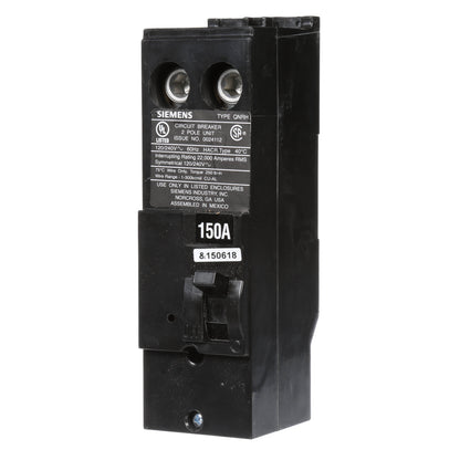 Siemens QN2150RH Circuit Breaker | 240V 150A 2P 22kA@240V Plug-In Q Series