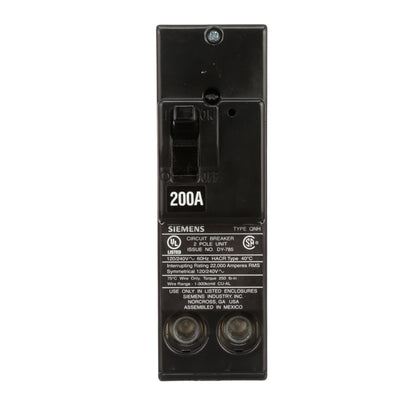 Siemens QN2200H Circuit Breaker | 240V 200A 2P 22kA@240V Plug-In Q Series