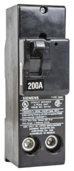 QN2200R - SIemens Plug-In 200 Amp 2 Pole Circuit Breaker - Essential Electric Supply