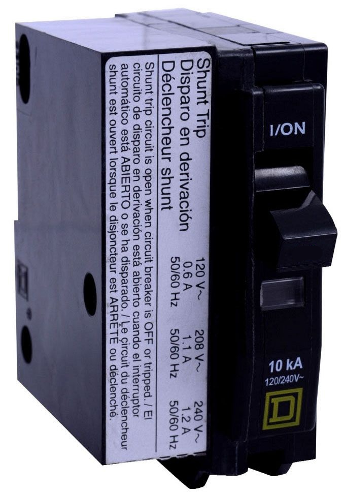 Square D QO1101021 Circuit Breaker | 120/240V 10A 1P 10kA@240V Plug-In QO Series