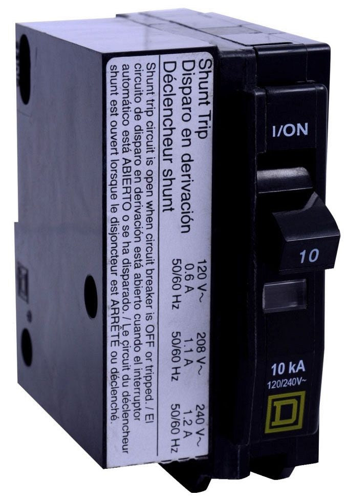 Square D QO1151021 Circuit Breaker | 120/240V 15A 1P 10kA@240V Plug-In QO Series