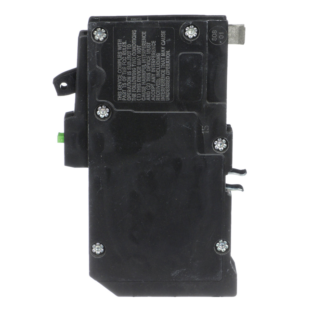 Square D QO115AFI Circuit Breaker | 120/240V 15A 1P 10kA@120V Plug-In QO Series