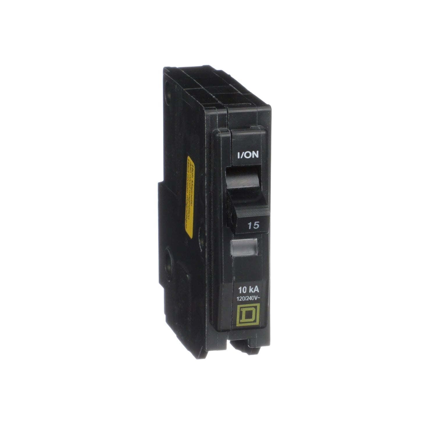 QO115HM - Square D Plug-In 120V 15A 1 pole circuit breaker 10kA@120V - Essential Electric Supply