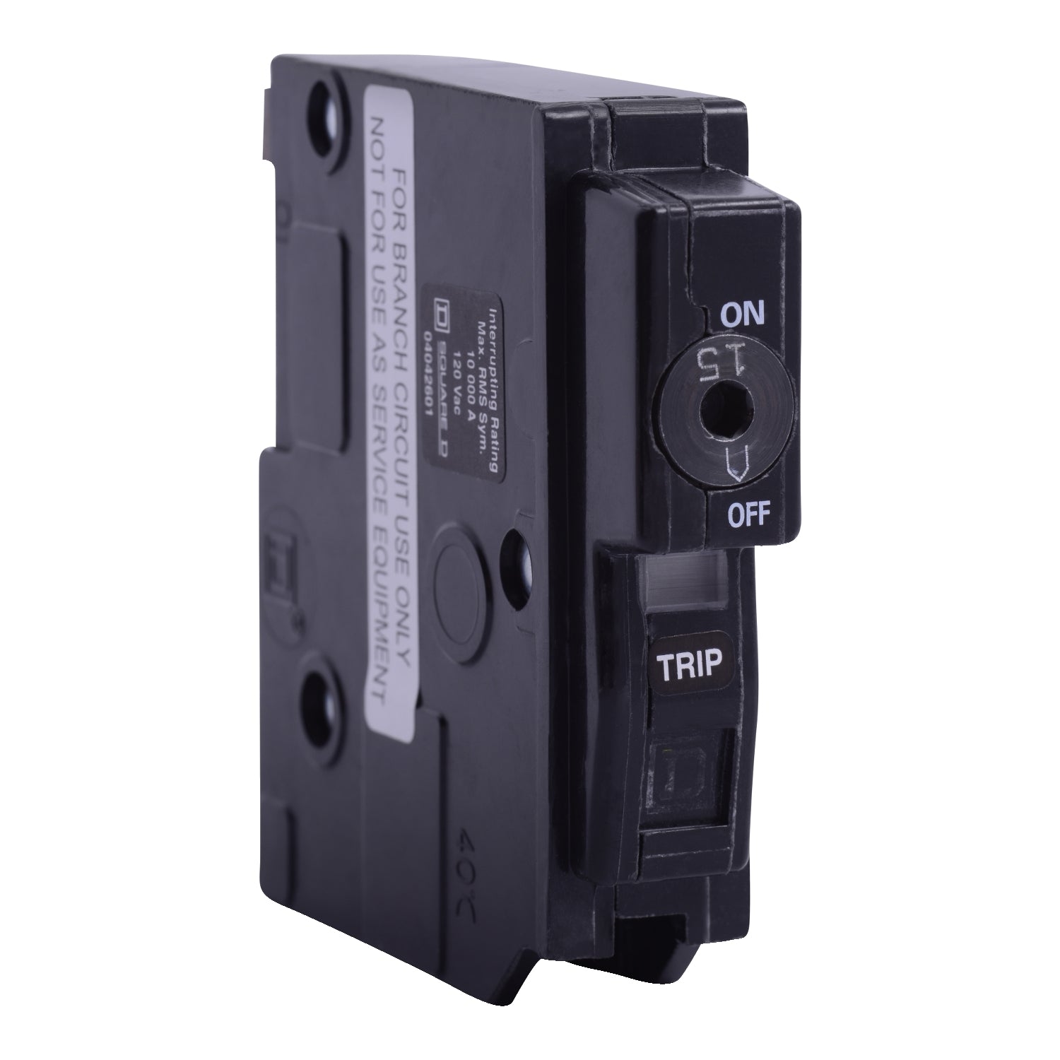 QO115K - Square D Plug-In 240V 15A 1 pole circuit breaker 10kA@240V - Essential Electric Supply