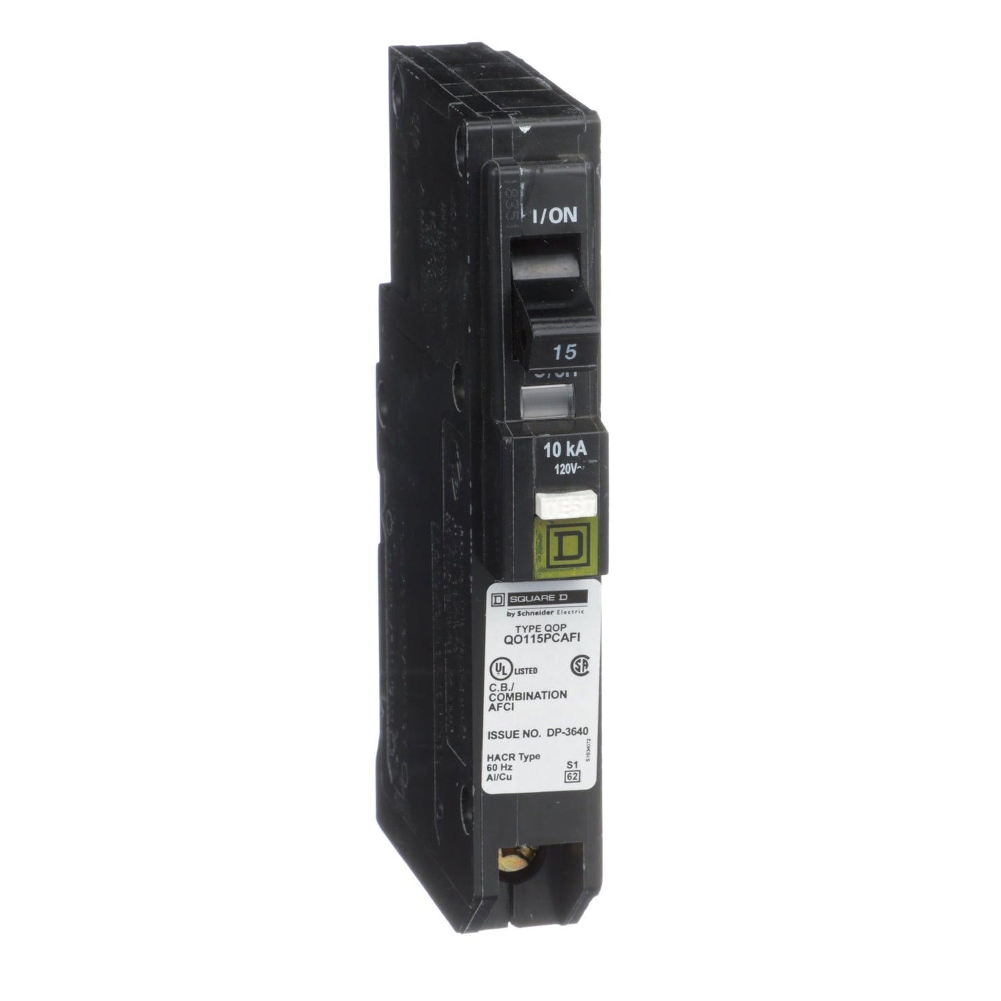 Square D QO115PCAFIC Circuit Breaker | 1V Molded Case
