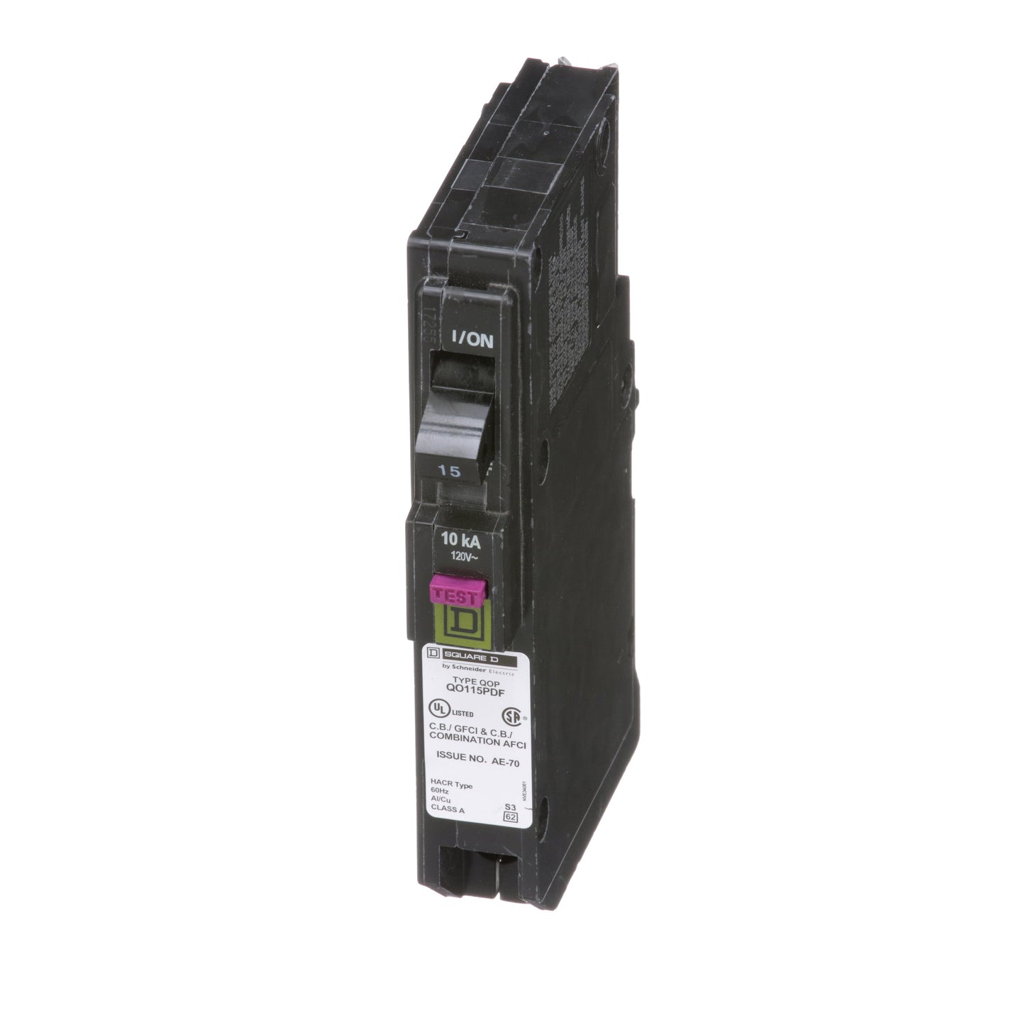 Square D QO115PDF Circuit Breaker | QO Series QO-DF 120V 15A