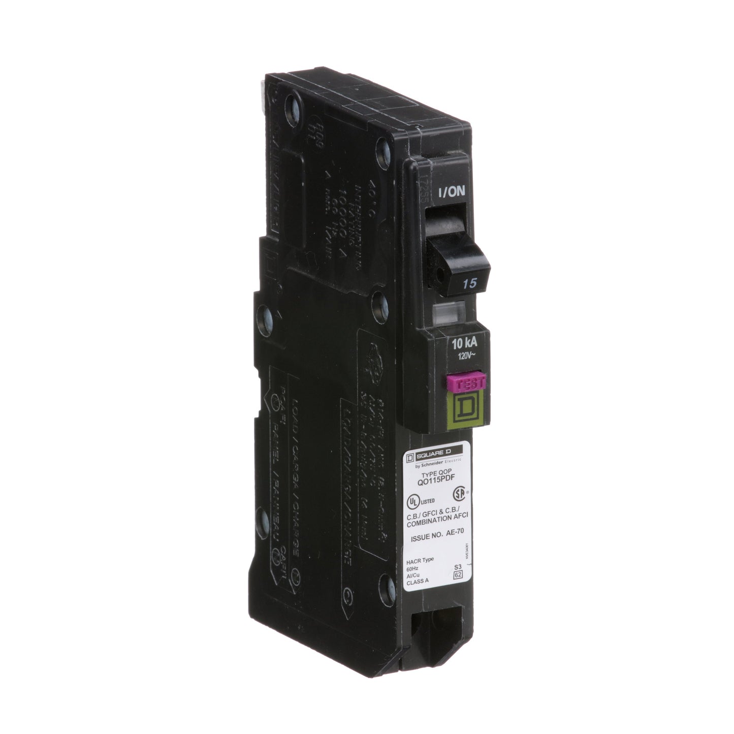 Square D QO115PDF Circuit Breaker | QO Series QO-DF 120V 15A