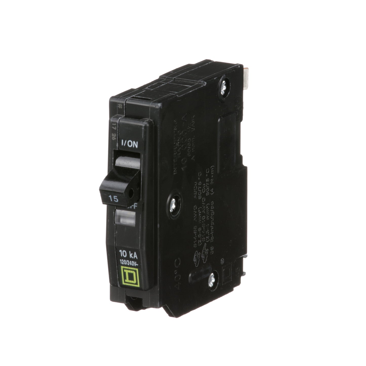 Square D QO115 Circuit Breaker | QO SEries QO 120/240 VACV 15A