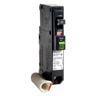 QO120AFIC Square D Molded Case Circuit Breaker QO Series 20A 120V - Essential Electric Supply