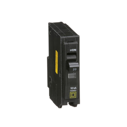 QO120HM - Square D Plug-In 120V 20A 1 pole circuit breaker 10kA@120V - Essential Electric Supply