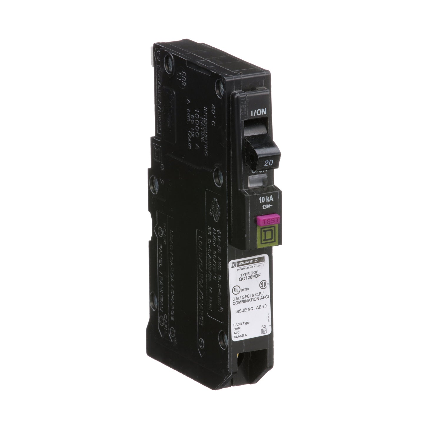 Square D QO120PDF Circuit Breaker | QO SEries QO-DF 120V 20A
