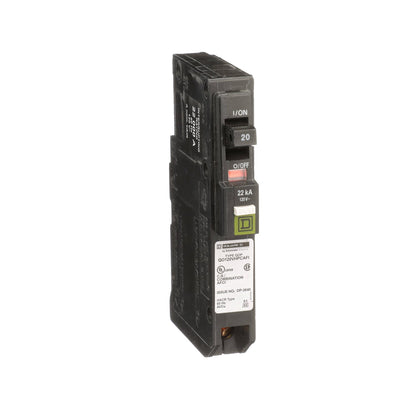 QO120VHPCAFI - Square D Plug-In 120V 20A 1 pole circuit breaker 22kA@120V - Essential Electric Supply