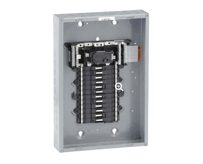Schneider Electric QO124L125PG Load Center | 1 Phase 24 Spaces 125A QO