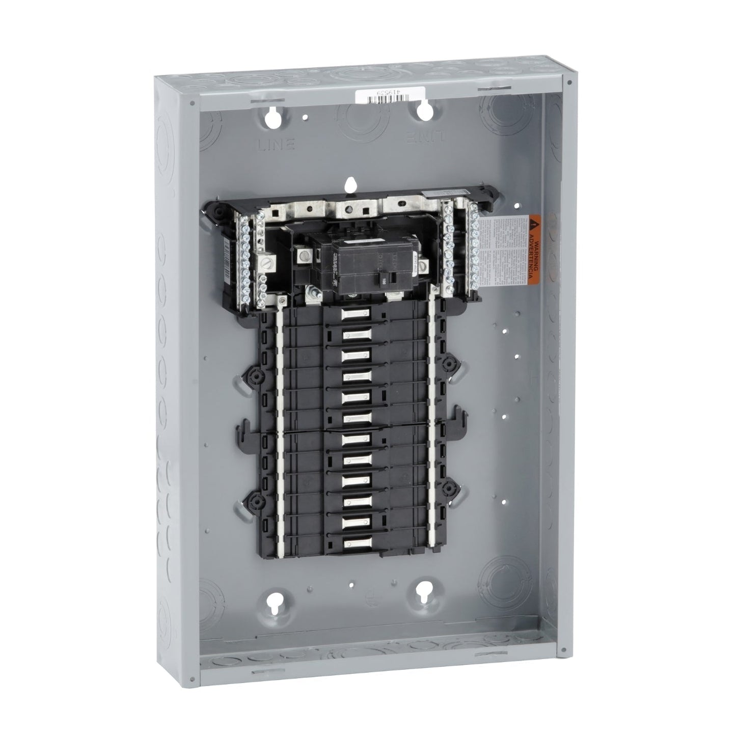 Square D QO124M100P Circuit Breaker Enclosure | 120/240 AC