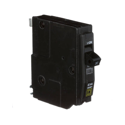 Square D QO130VH Circuit Breaker 120/240V 30A 1P 10kA@240V Plug-In QO Series