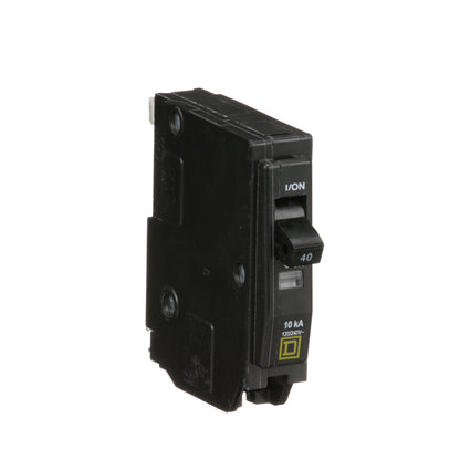Square D QO140 Circuit Breaker | 120/240V 40A 1P 10kA@240V Plug-In QO Series