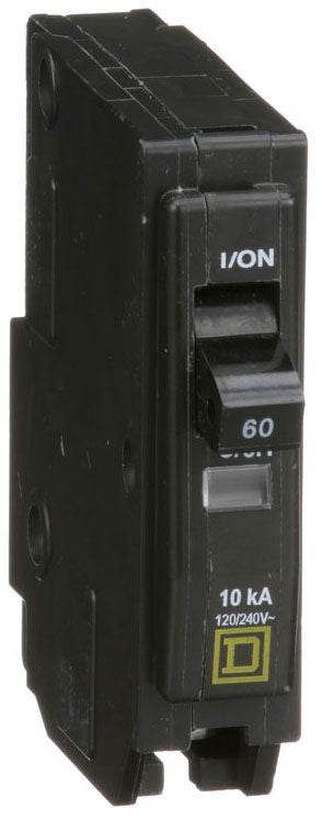 Square D QO160 Circuit Breaker | 120/240V 60A 1P 10kA@240V Plug-In QO Series