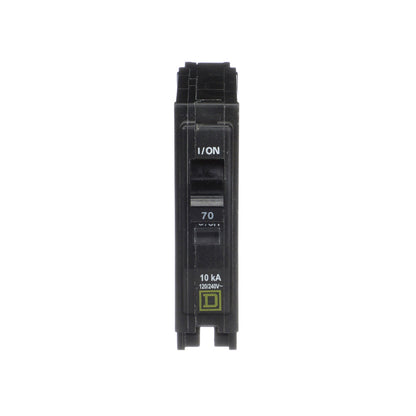 Square D QO170 Circuit Breaker 120/240V 70A 1P 10kA@240V Plug-In QO Series