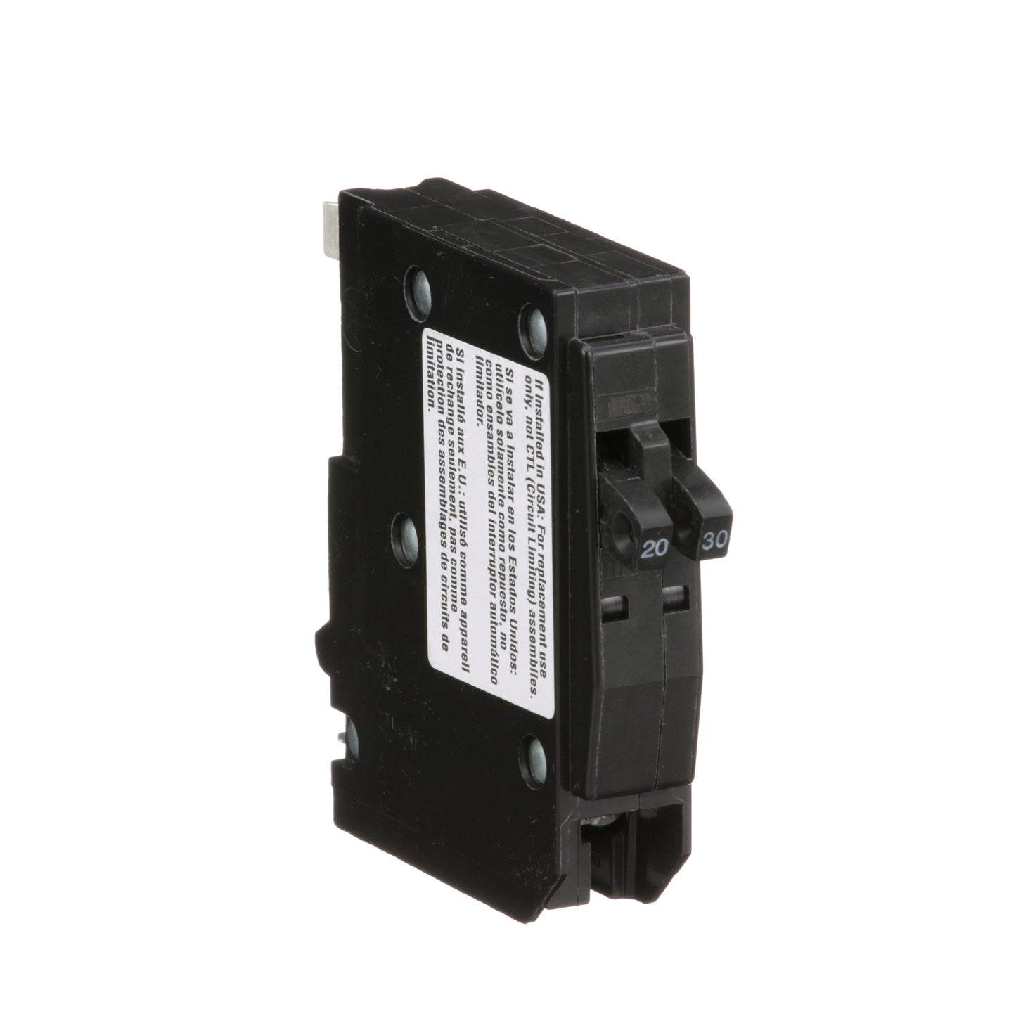 Square D QO2030 Circuit Breaker | 120V 30A 2P 10kA@120V Plug-In QO Series