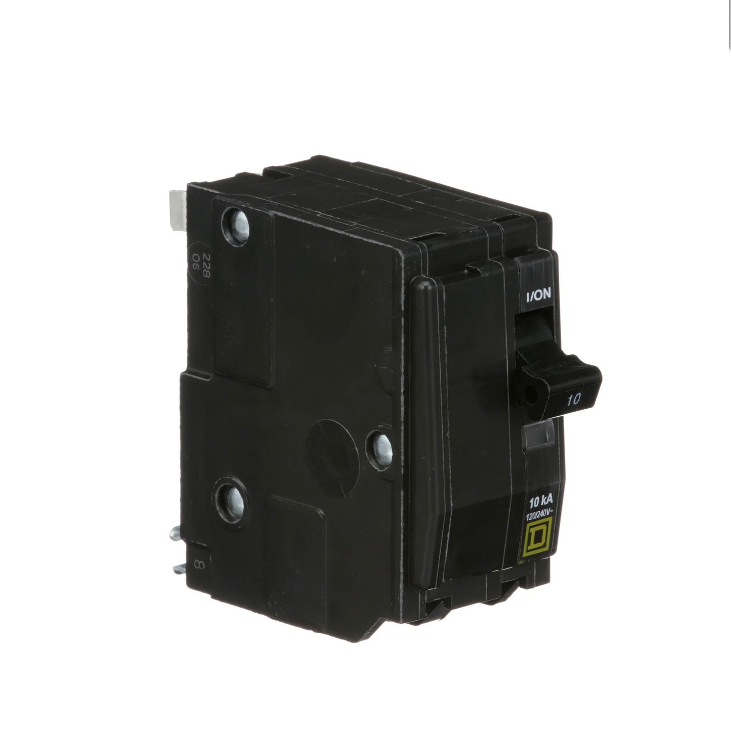 Square D QO210 Circuit Breaker | 120/240V 10A 2P 10kA@240V Plug-In QO Series