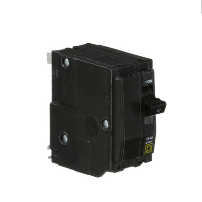 Square D QO210 Circuit Breaker | 120/240V 10A 2P 10kA@240V Plug-In QO Series