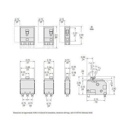 Square D QO210 Circuit Breaker | 120/240V 10A 2P 10kA@240V Plug-In QO Series