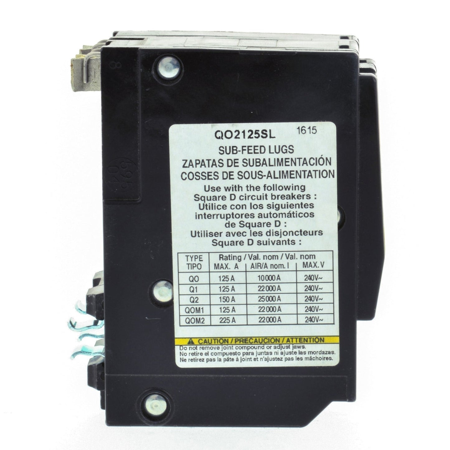 Square D QO2125SL Circuit Breaker | 125A QO Series