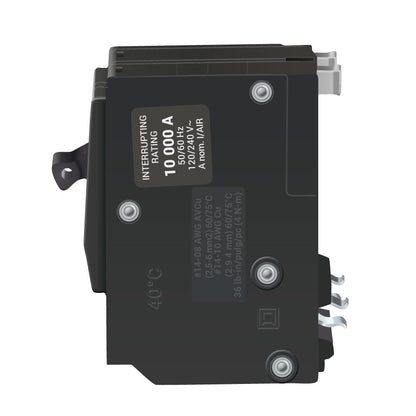 Square D QO280 Circuit Breaker 120/240V 80A 2P 10kA@240V Plug-In QO Series