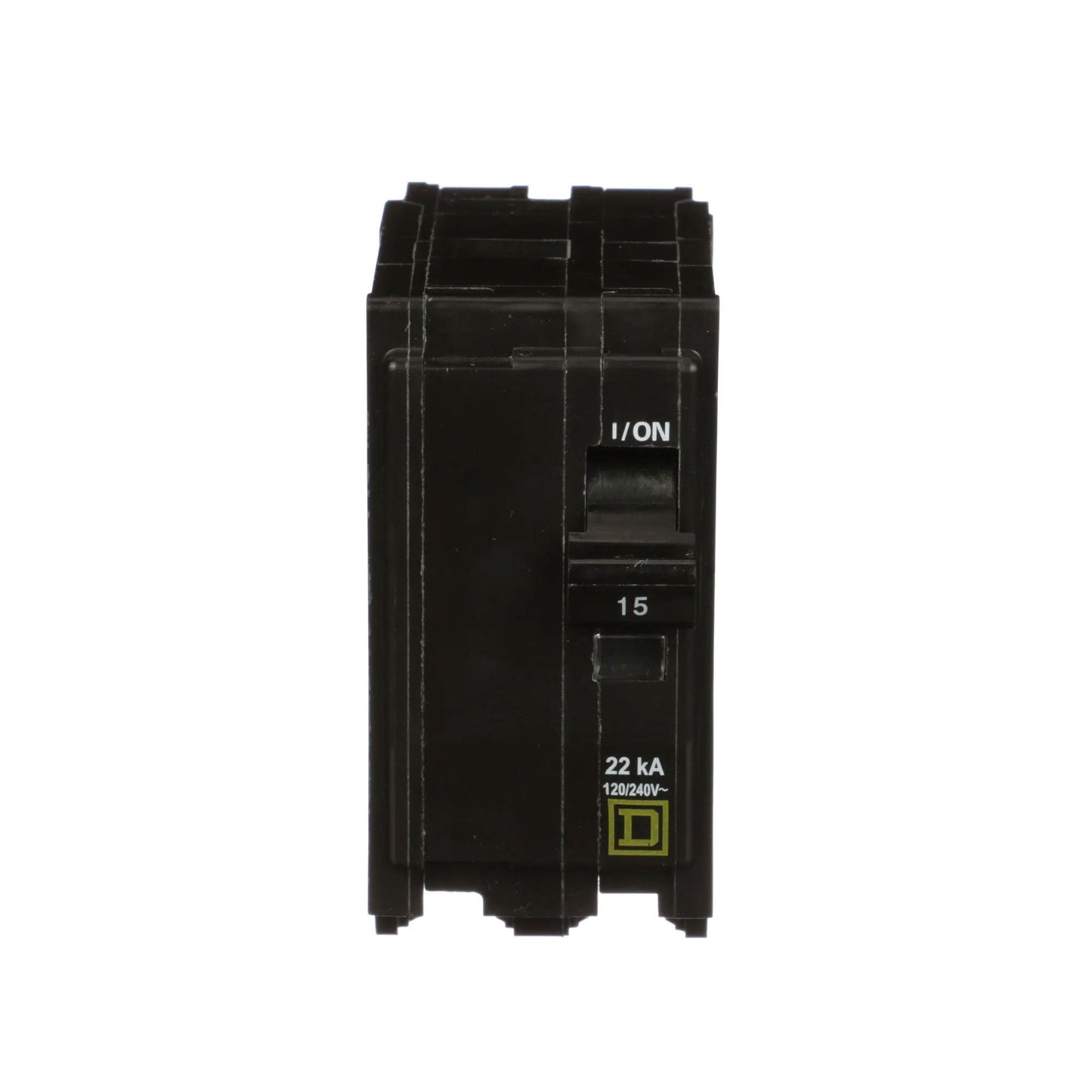 Square D QO215VH Circuit Breaker | 120/240V 15A 2P 22kA@120V Plug-In QO Series