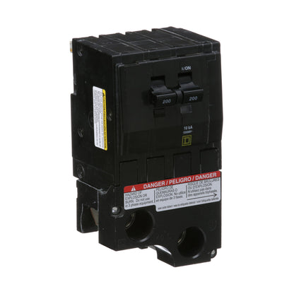Square D QO2200 Circuit Breaker | 120/240V 200A 2P 10kA@240V Plug-In QO Series