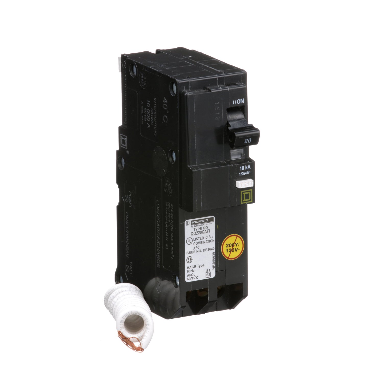 Square D QO220CAFI Circuit Breaker | QO Series QO 240V 20A