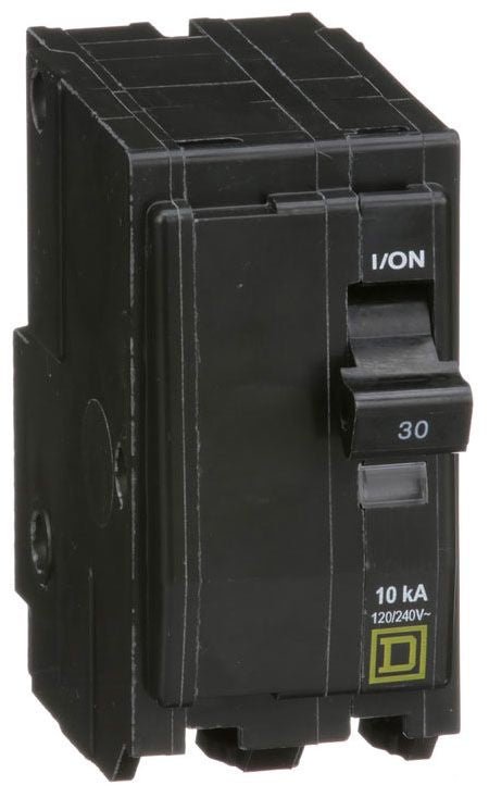 Square D QO230 Circuit Breaker | 120/240V 30A 2P 10kA@240V Plug-In QO Series