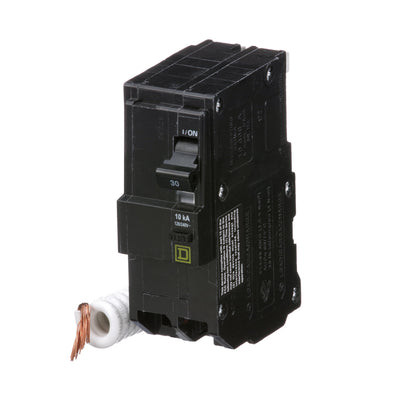 Square D QO230EPD Circuit Breaker 120/240V 30A 2P 10kA@240V Plug-In QO Series