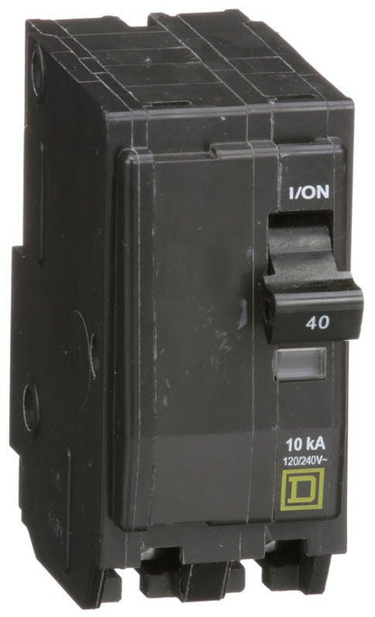 Square D QO240 Circuit Breaker | 120/240V 40A 2P 10kA@240V QO Series