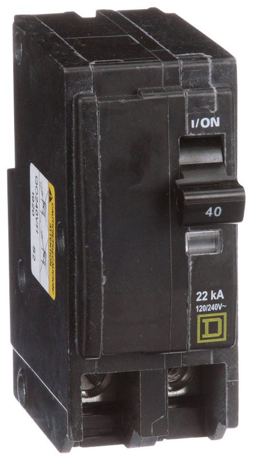 QO240VH - Square D Plug-In 40 Amp 2 Pole Circuit Breaker - Essential Electric Supply
