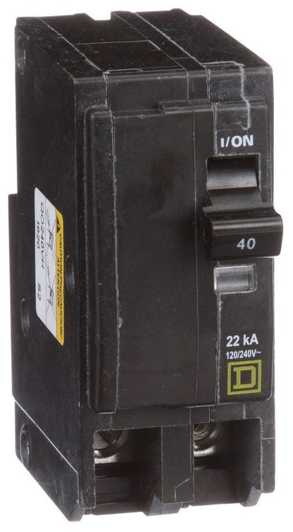 QO240VH - Square D Plug-In 40 Amp 2 Pole Circuit Breaker - Essential Electric Supply